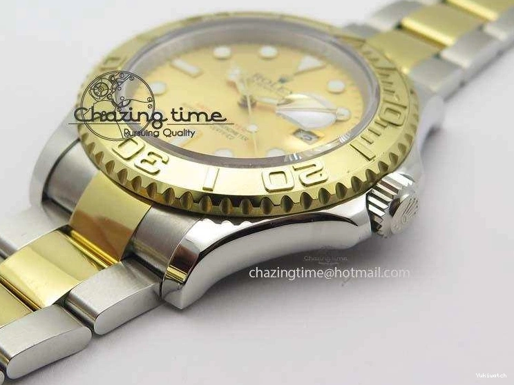 On Bracelet BP-Maker 116622 Best Edition SA3135 Yacht-Master YG SS Gold Dial YG SS 0123